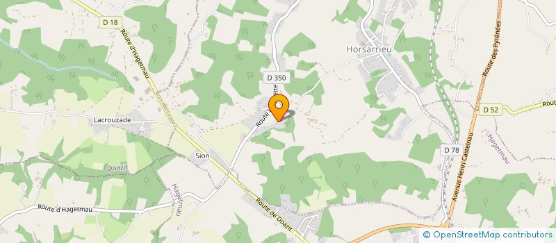 localisation de l'entreprise MADAME MATHILDA MOZER  HORSARRIEU