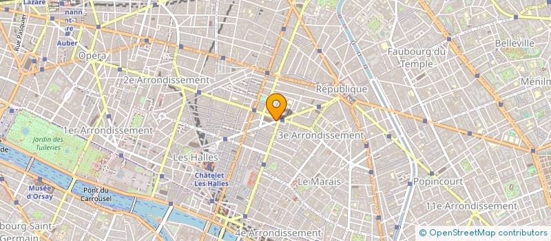 localisation de l'entreprise MADAME MATHILDA RIVIERE  PARIS