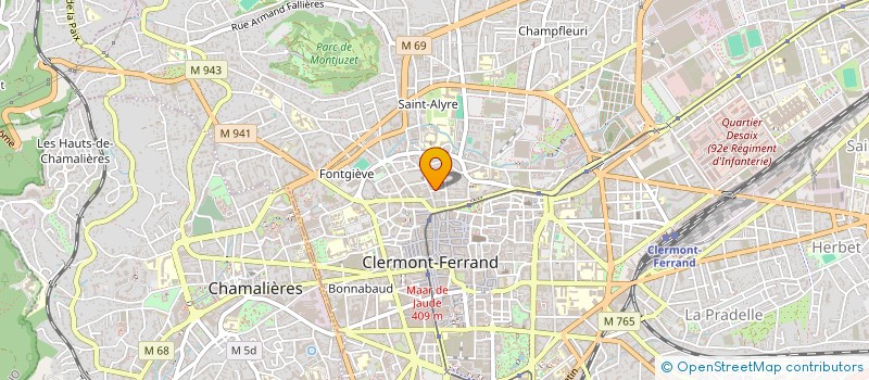 localisation de l'entreprise MADAME MATHILDE-ALBERTINE VINAIZE à CLERMONT-FERRAND