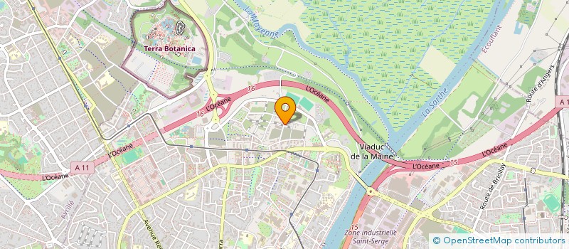 localisation de l'entreprise MADAME MATHILDE ALEXANDRE à ANGERS