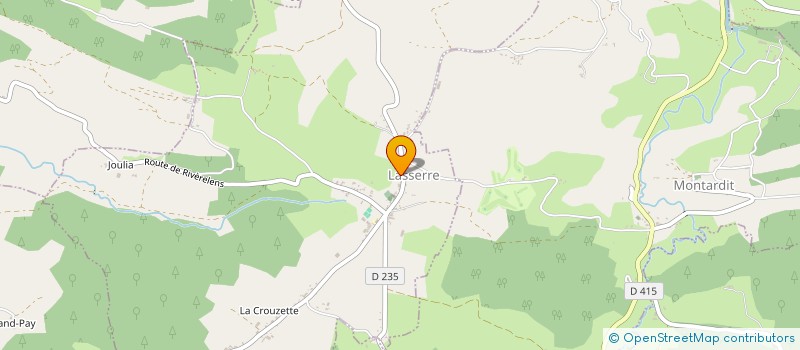 localisation de l'entreprise MADAME MATHILDE ALEXIS à CERIZOLS