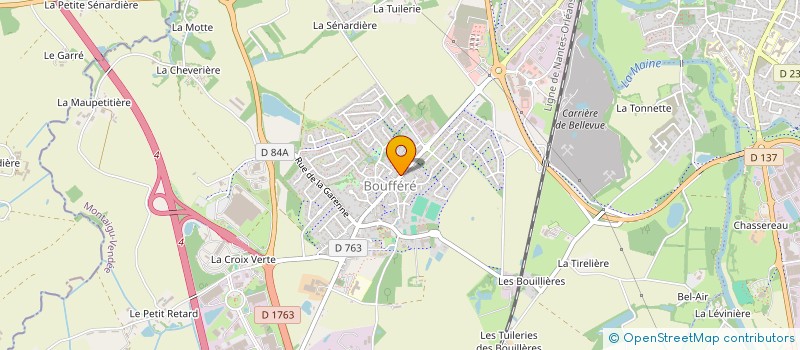 localisation de l'entreprise MADAME MATHILDE ALLAIN à MONTAIGU-VENDEE