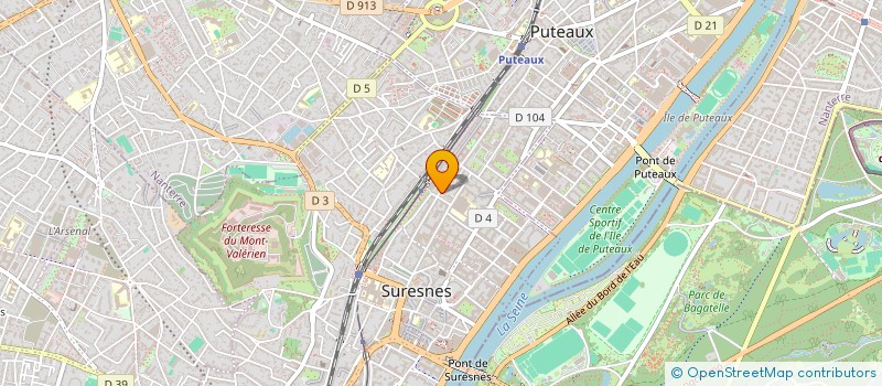 localisation de l'entreprise MADAME MATHILDE AMAUDRIC DU CHAFFAUT à SURESNES