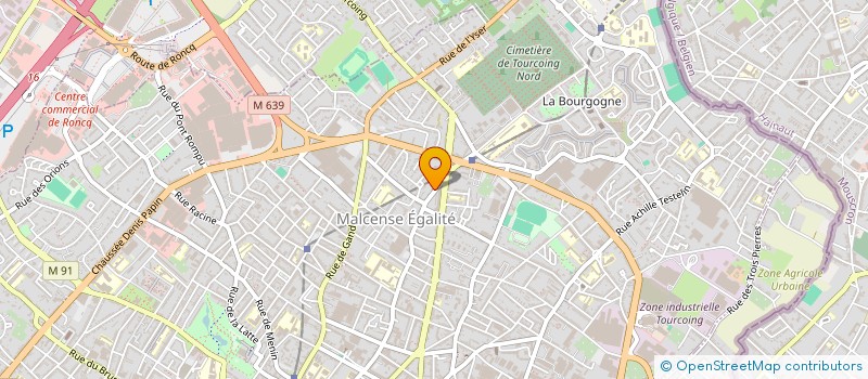 localisation de l'entreprise MADAME MATHILDE AMEYE  TOURCOING