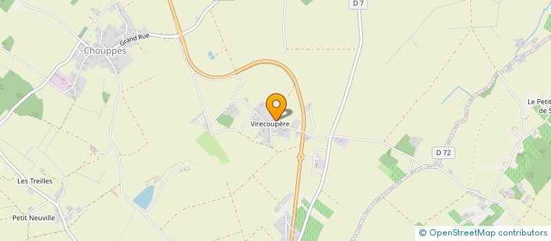 localisation de l'entreprise MADAME MATHILDE AMIOT  CHOUPPES