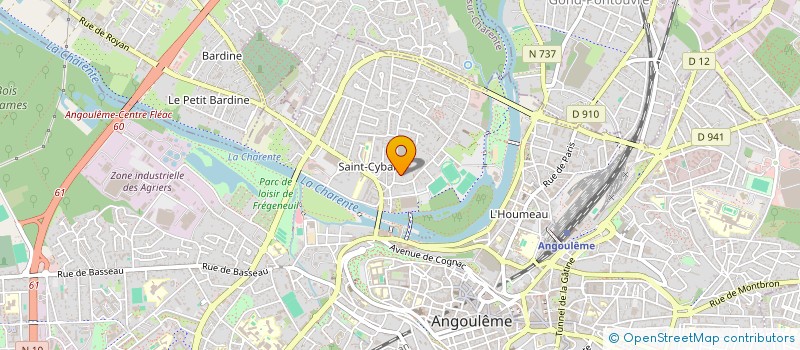 localisation de l'entreprise MADAME MATHILDE AMMEUX à ANGOULEME