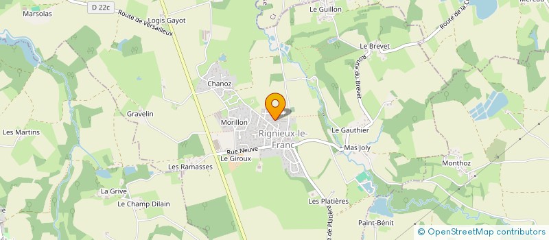 localisation de l'entreprise MADAME MATHILDE ANCELLE à RIGNIEUX-LE-FRANC