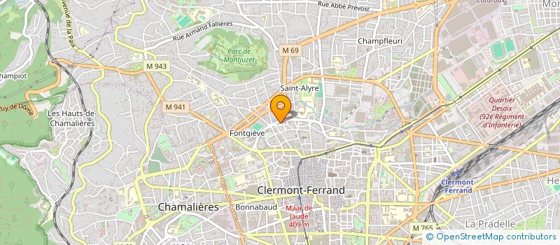 localisation de l'entreprise MADAME MATHILDE ANDRE à CLERMONT-FERRAND