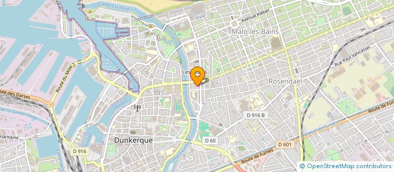 localisation de l'entreprise MADAME MATHILDE ANQUER à DUNKERQUE