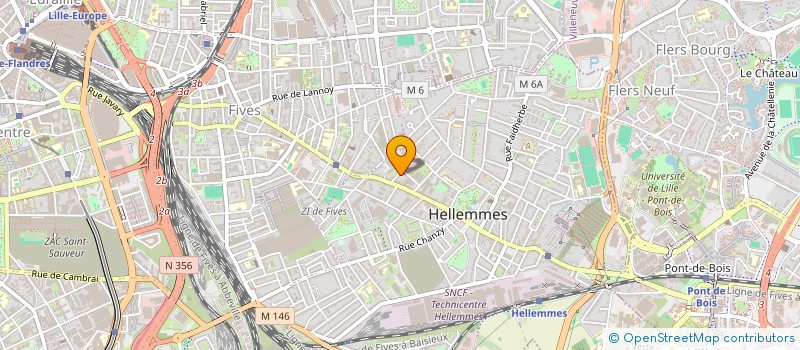 localisation de l'entreprise MADAME MATHILDE ANTONOV ZAFIROV à LILLE