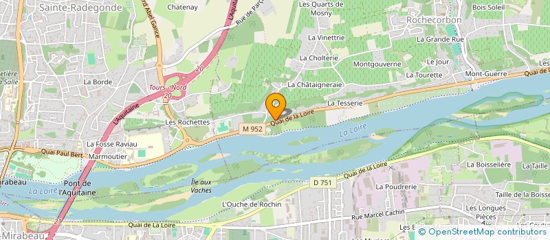 localisation de l'entreprise MADAME MATHILDE ARCHAMBAULT à ROCHECORBON