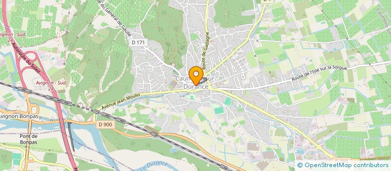 localisation de l'entreprise MADAME MATHILDE ARMAND à CAUMONT-SUR-DURANCE