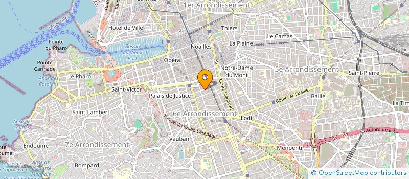 localisation de l'entreprise MADAME MATHILDE AROCK  MARSEILLE 6