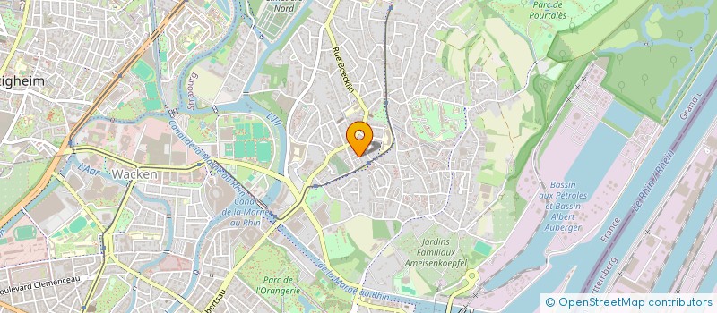 localisation de l'entreprise MADAME MATHILDE ARTHEMISE à STRASBOURG