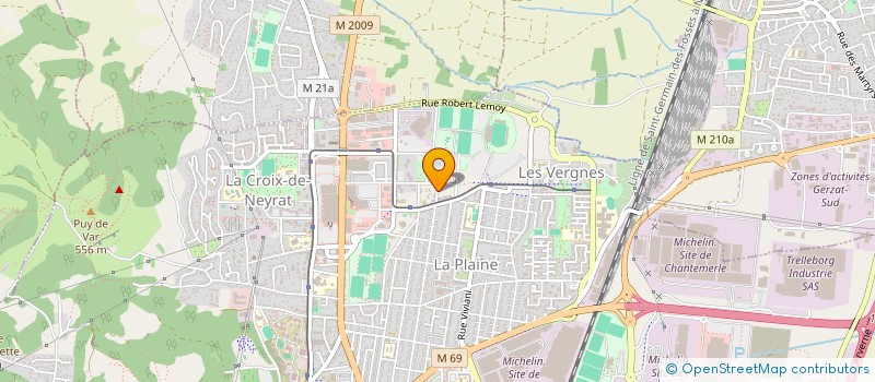 localisation de l'entreprise MADAME MATHILDE ARTONNE  CLERMONT-FERRAND