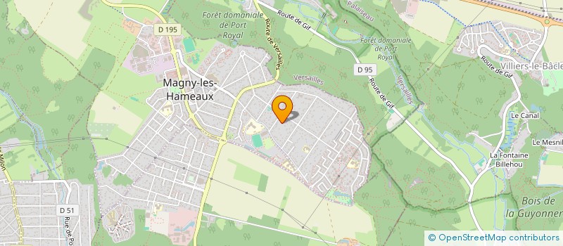 localisation de l'entreprise MADAME MATHILDE ASSOUS  MAGNY-LES-HAMEAUX