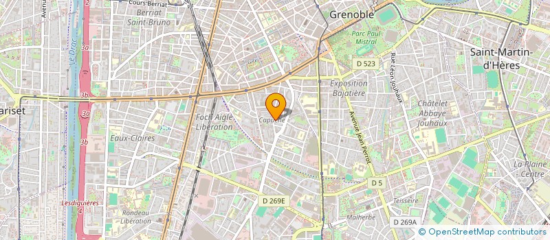 localisation de l'entreprise MADAME MATHILDE ASTRUC  GRENOBLE