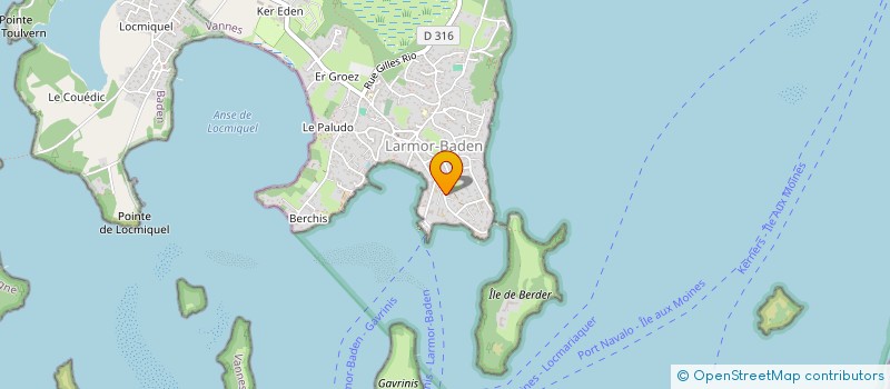 localisation de l'entreprise MADAME MATHILDE ASTRUC  LARMOR-BADEN