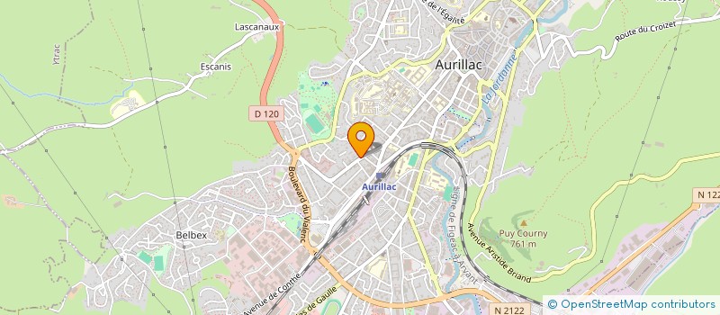 localisation de l'entreprise MADAME MATHILDE AUCHABIE à ARPAJON-SUR-CERE
