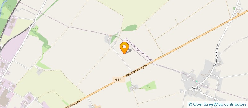 localisation de l'entreprise MADAME MATHILDE BAILLY à ISSOUDUN