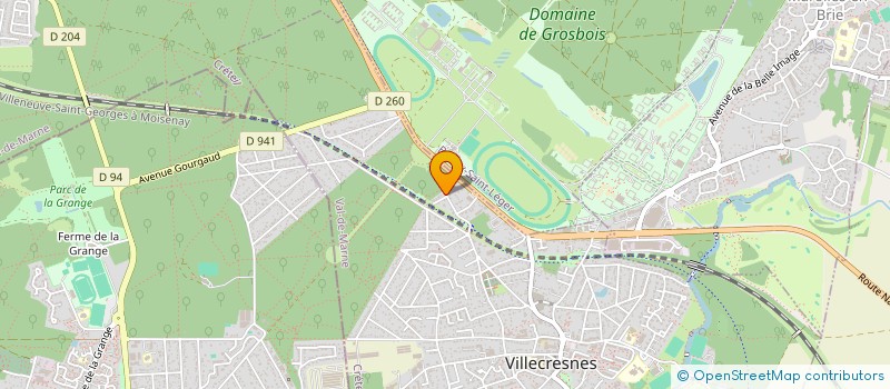 localisation de l'entreprise MADAME MATHILDE BARBOSA  VILLECRESNES