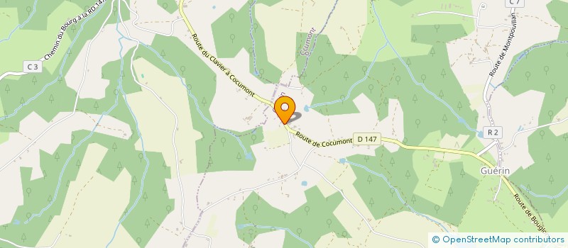 localisation de l'entreprise MADAME MATHILDE BARBOTIN  GUERIN