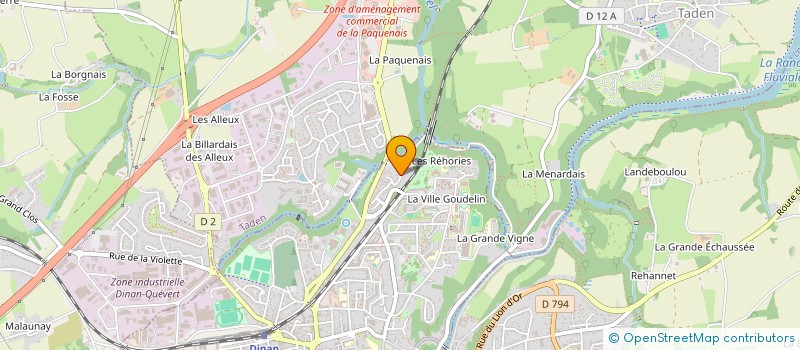 localisation de l'entreprise MADAME MATHILDE BARON à DINAN