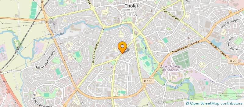 localisation de l'entreprise MADAME MATHILDE BARREAU à CHOLET