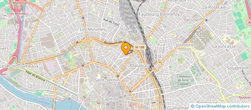 localisation de l'entreprise MADAME MATHILDE BARRIER  LE BOUSCAT