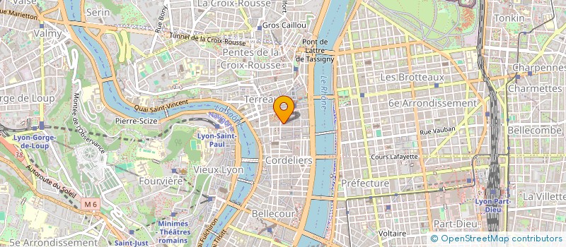 localisation de l'entreprise MADAME MATHILDE BARRIERE à LYON