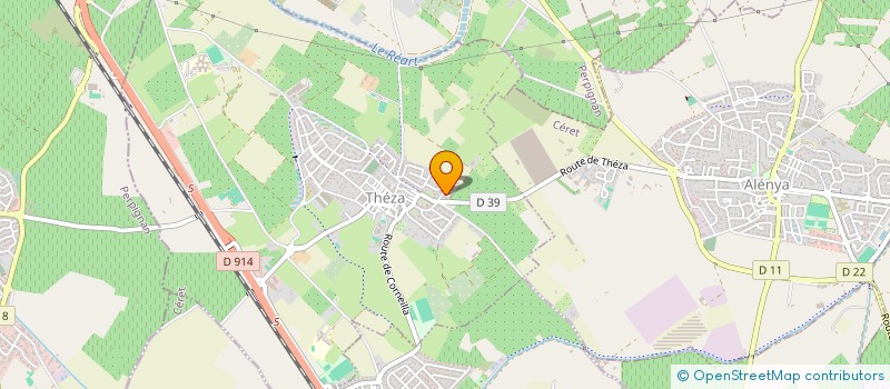 localisation de l'entreprise MADAME MATHILDE BART  CANET-EN-ROUSSILLON