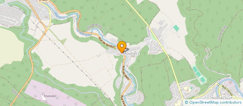 localisation de l'entreprise MADAME MATHILDE BASIC  MOUTIERS