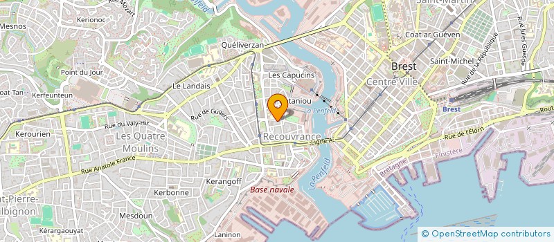 localisation de l'entreprise MADAME MATHILDE BAUDURET à BREST