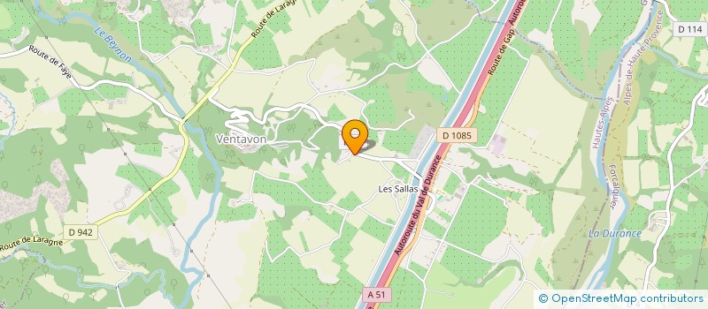 localisation de l'entreprise MADAME MATHILDE BEAUDOIN  VENTAVON