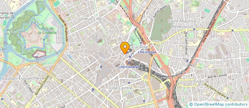 localisation de l'entreprise MADAME MATHILDE BEDU à LILLE