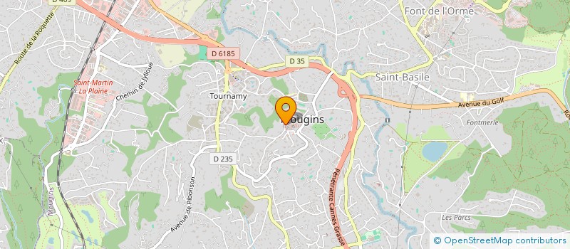 localisation de l'entreprise MADAME MATHILDE BELET à MOUGINS