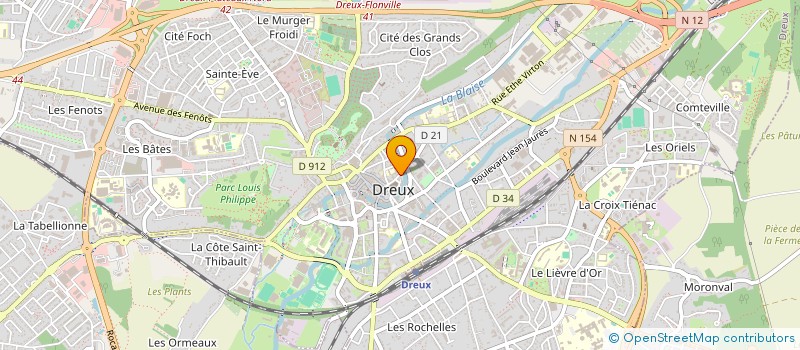 localisation de l'entreprise MADAME MATHILDE BELLAMY à DREUX