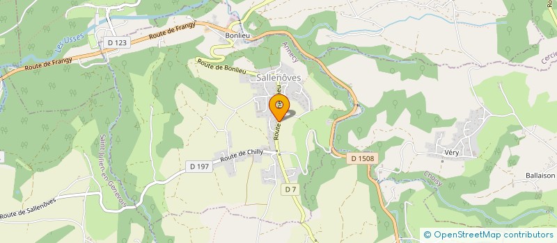 localisation de l'entreprise MADAME MATHILDE BERGER  SALLENOVES