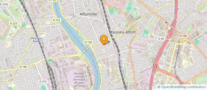 localisation de l'entreprise MADAME MATHILDE BERLAN  ALFORTVILLE