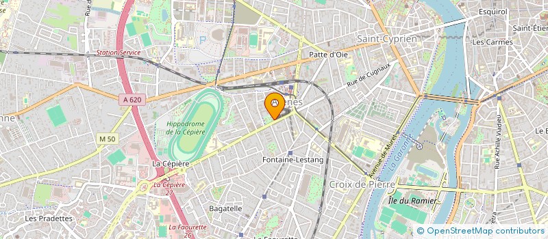 localisation de l'entreprise MADAME MATHILDE BERNARDIN à TOULOUSE