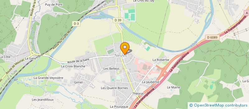 localisation de l'entreprise MADAME MATHILDE BERNAT à NEUVIC