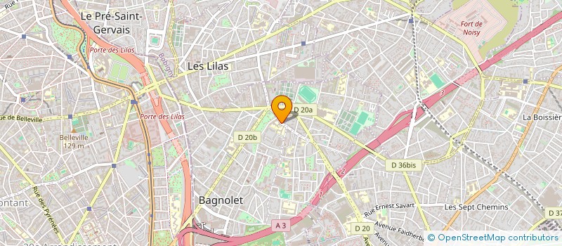 localisation de l'entreprise MADAME MATHILDE BIPAT à BAGNOLET