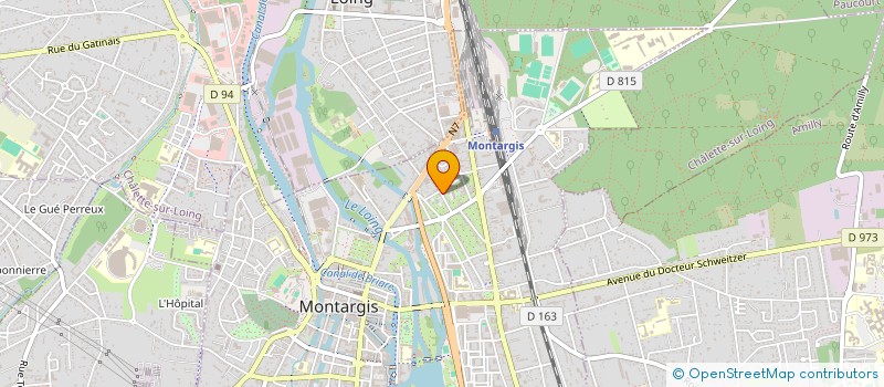 localisation de l'entreprise MADAME MATHILDE BLAIN à MONTARGIS