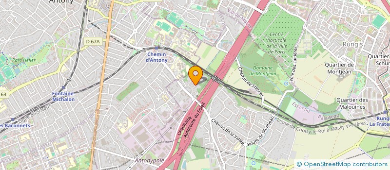 localisation de l'entreprise MADAME MATHILDE BLANC-TALON  WISSOUS