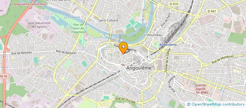 localisation de l'entreprise MADAME MATHILDE BLARY à ANGOULEME