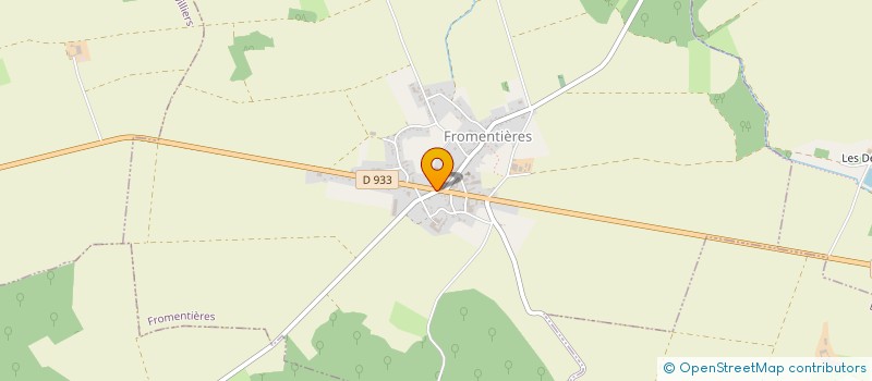 localisation de l'entreprise MADAME MATHILDE BLARY  FROMENTIERES