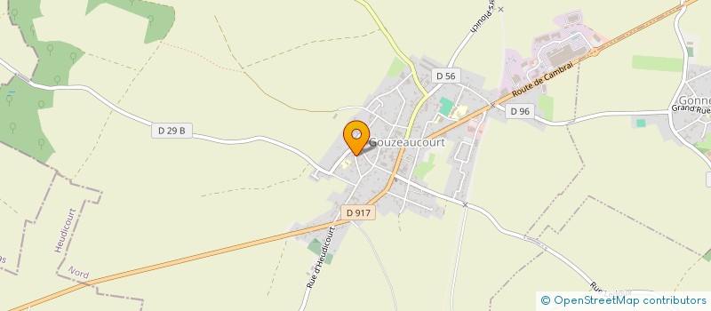 localisation de l'entreprise MADAME MATHILDE BLAS  GOUZEAUCOURT