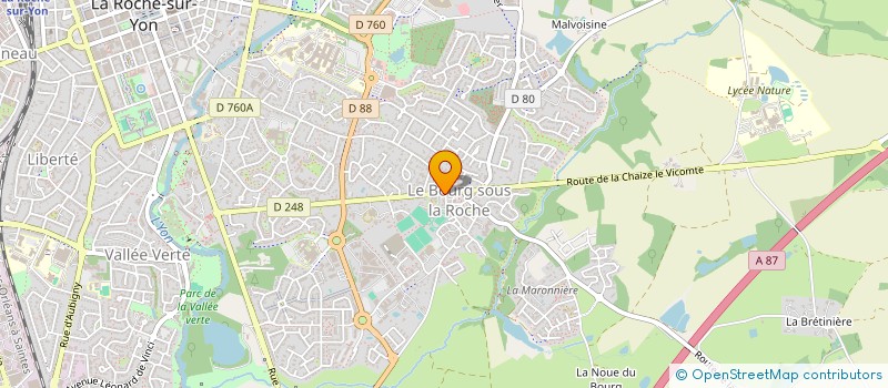 localisation de l'entreprise MADAME MATHILDE BLAYA à LA ROCHE-SUR-YON