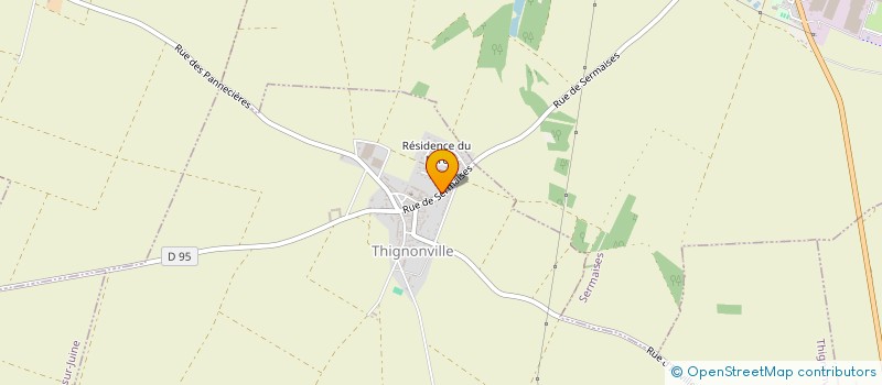 localisation de l'entreprise MADAME MATHILDE BOASSON à THIGNONVILLE