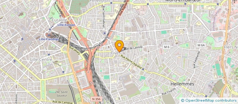 localisation de l'entreprise MADAME MATHILDE BOCQUET à LILLE